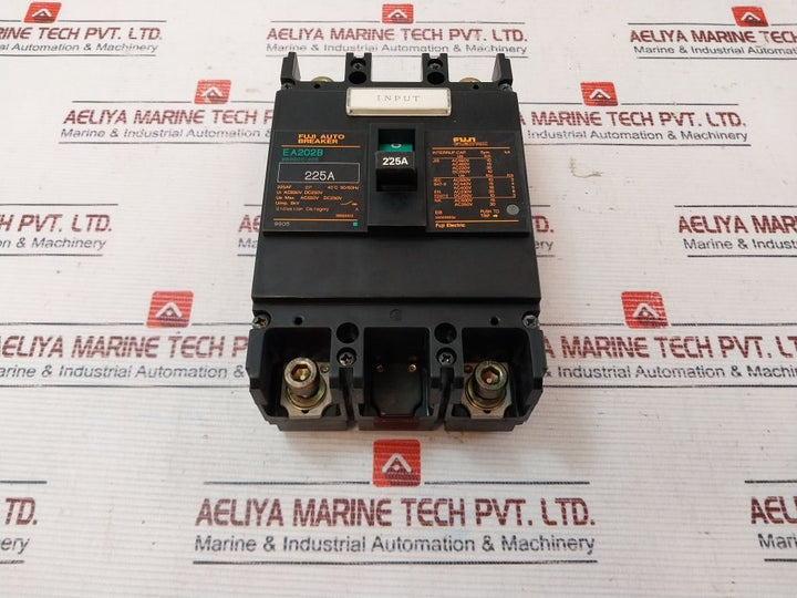Fuji Electric Ea202B Auto Circuit Breaker 225A Bb2Gec-225