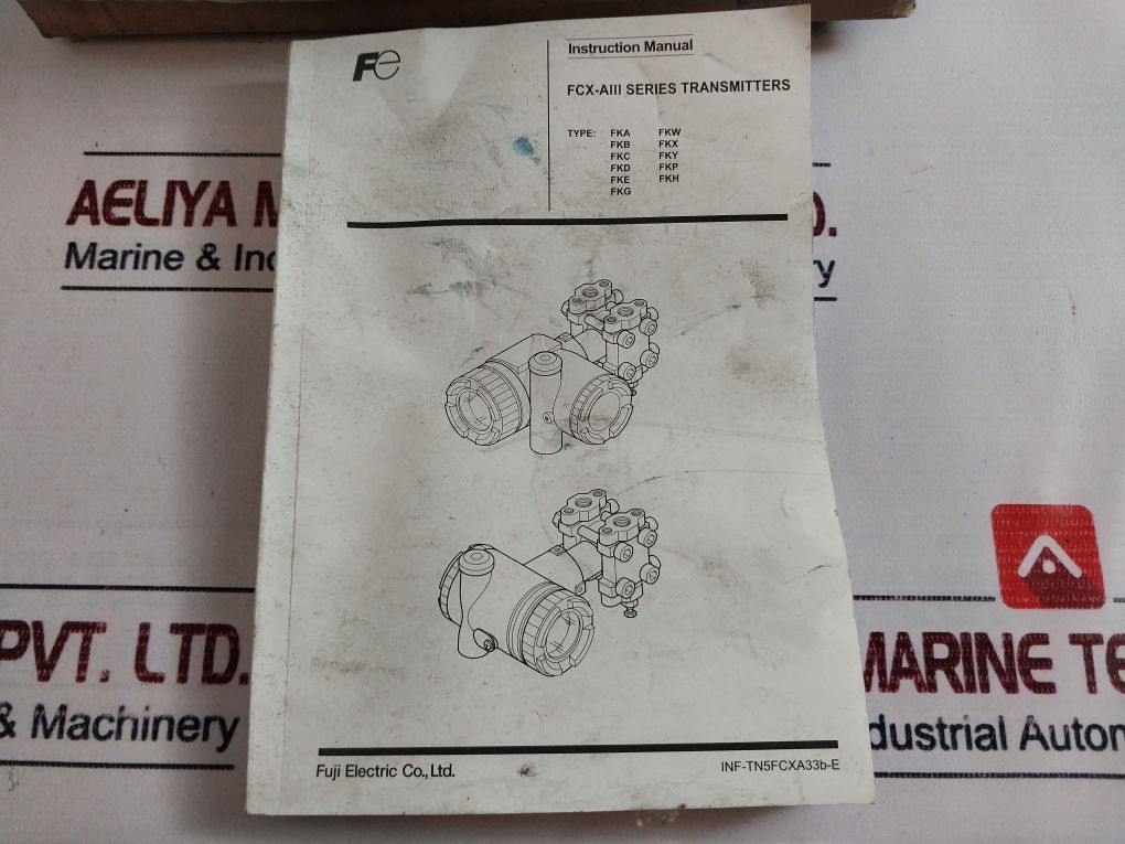 Fuji Electric Fkct35V5-2Vcyy-ba Fcx Series Differential Pressure Transmitter