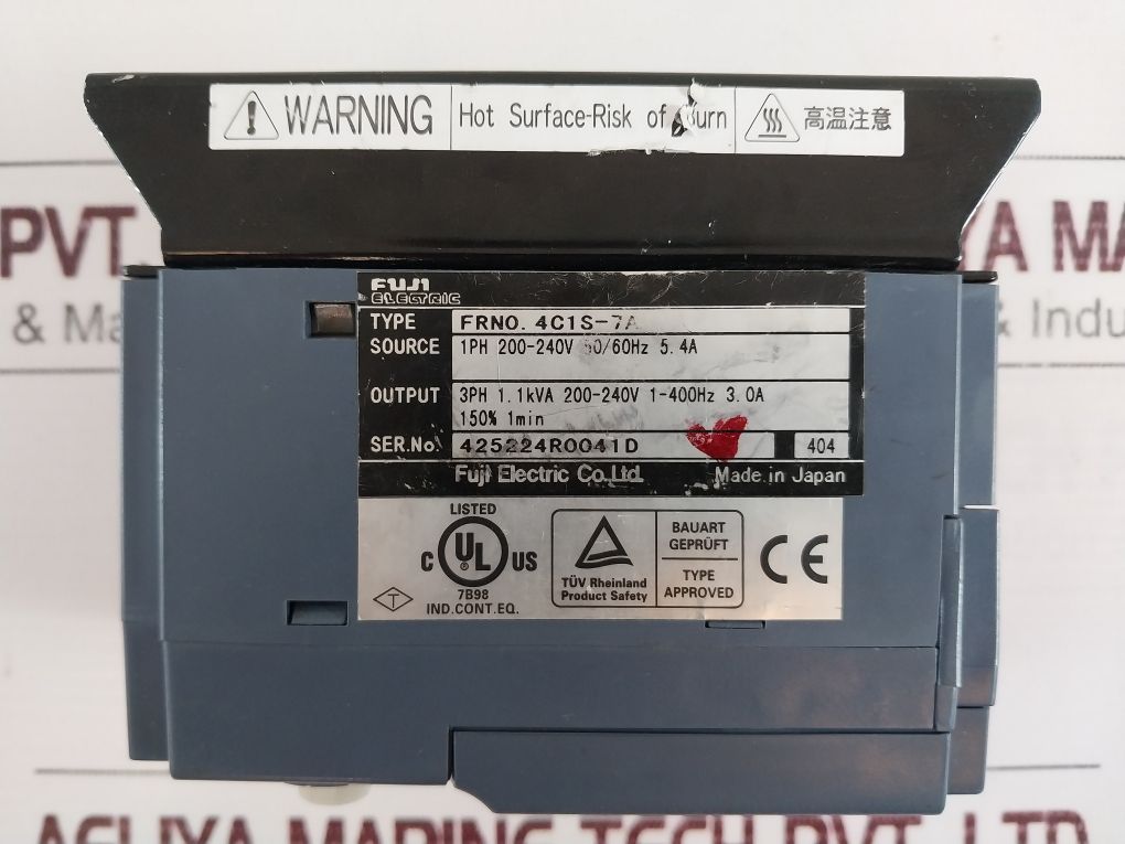 Fuji Electric Frn0.4C1S-7A Frequency Converter