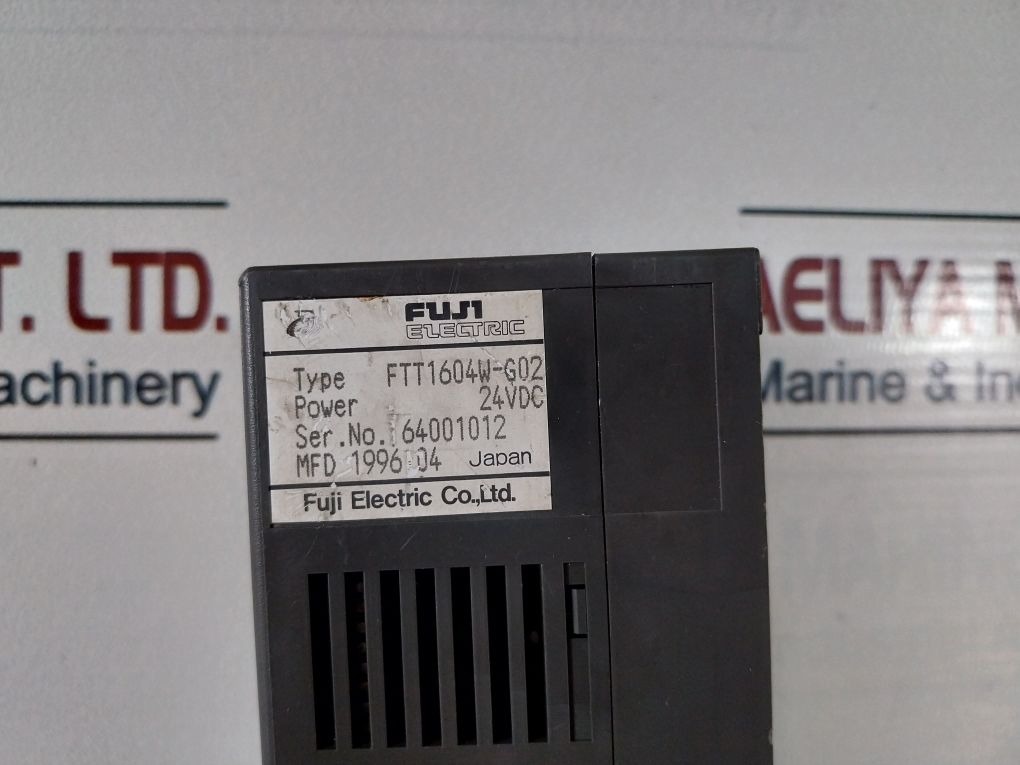 Fuji Electric Ftt1604W-g02 Plc Input Module 24V Dc – Aeliya Marine Tech
