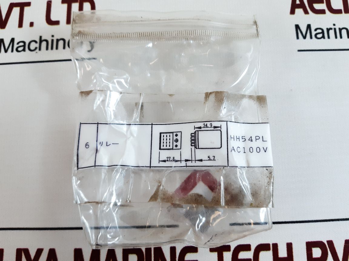 Fuji Electric Hh54P-l Control Relay, 100-110V