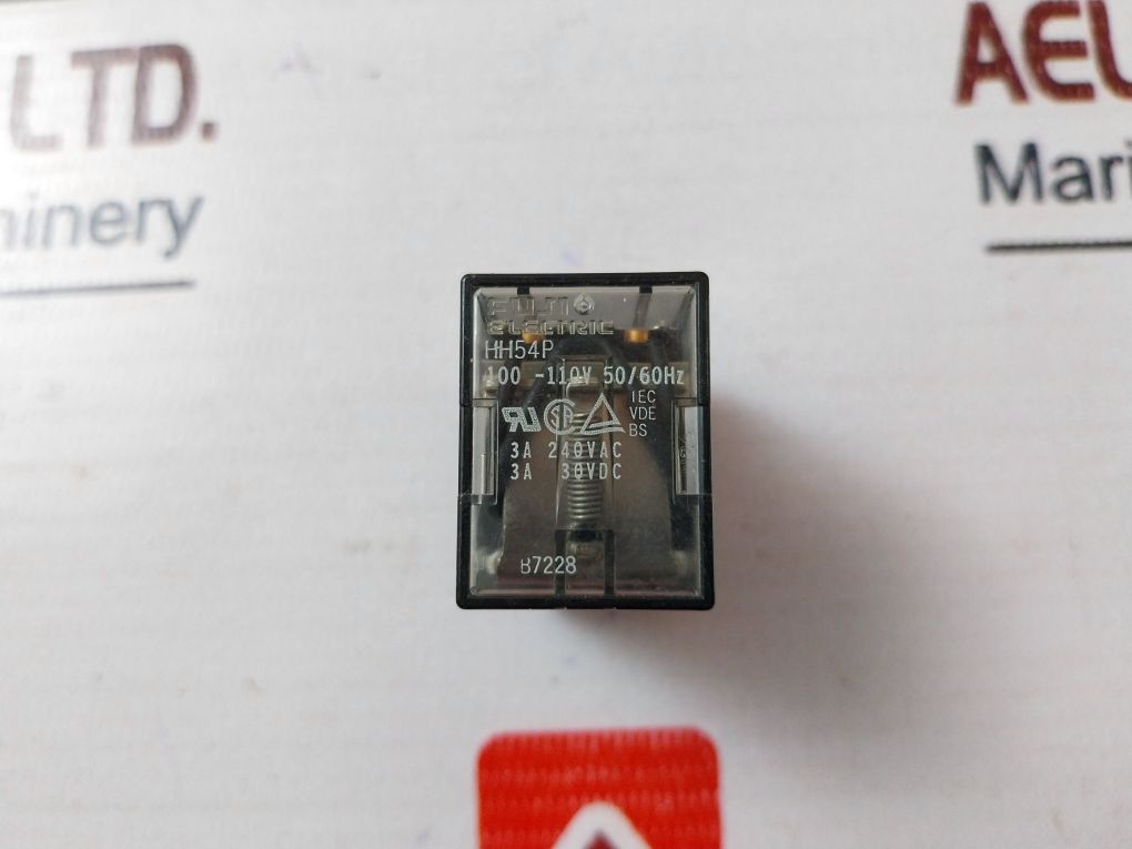 Fuji Electric Hh54P Control Relay 100-110V 50/60Hz