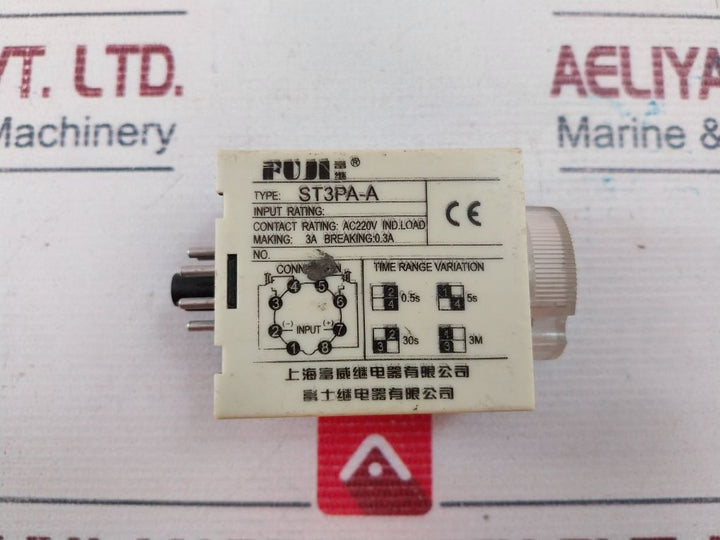 Fuji Electric Jsz3 (St3) Time Relay 0-30 Sec