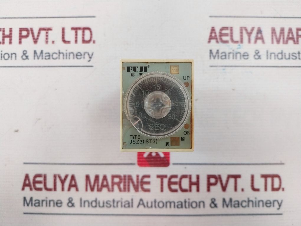 Fuji Electric Jsz3 (St3) Time Relay 0-30 Sec