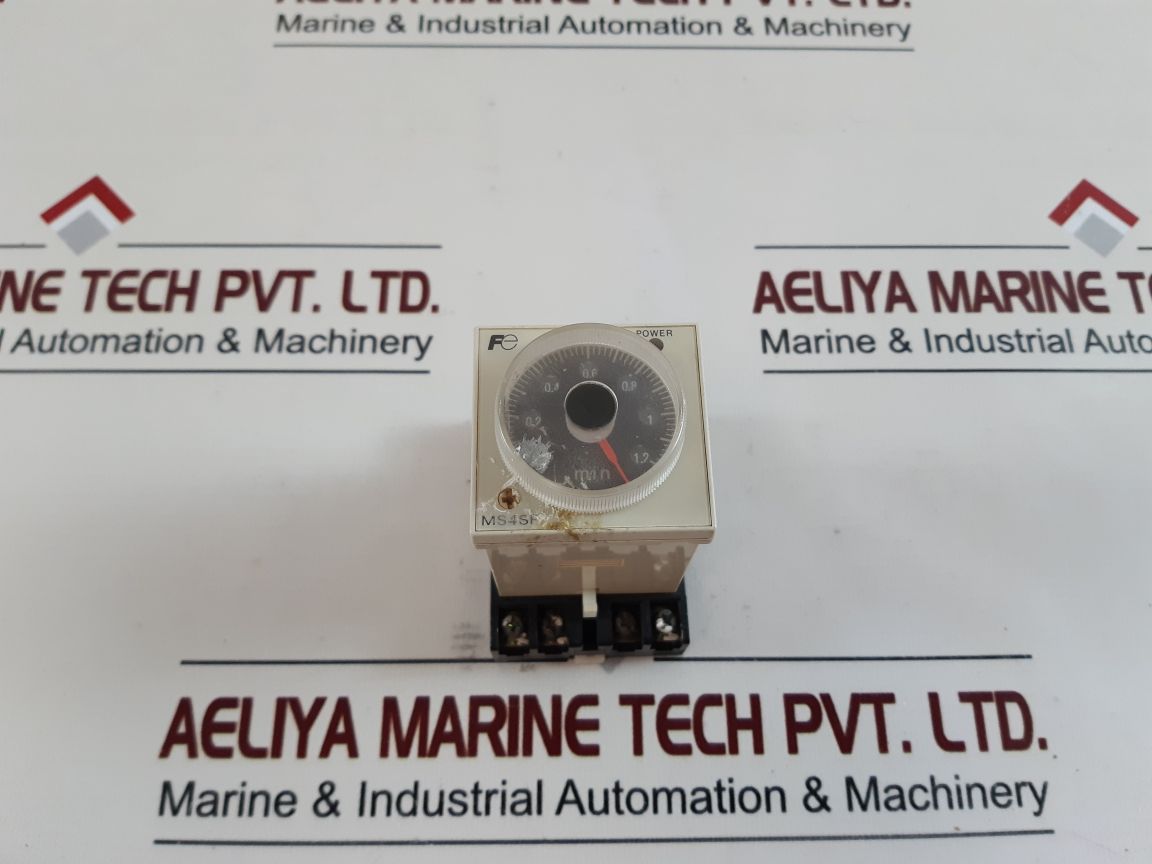 Fuji Electric Ms4Sf-ap1N Super Timer With Base