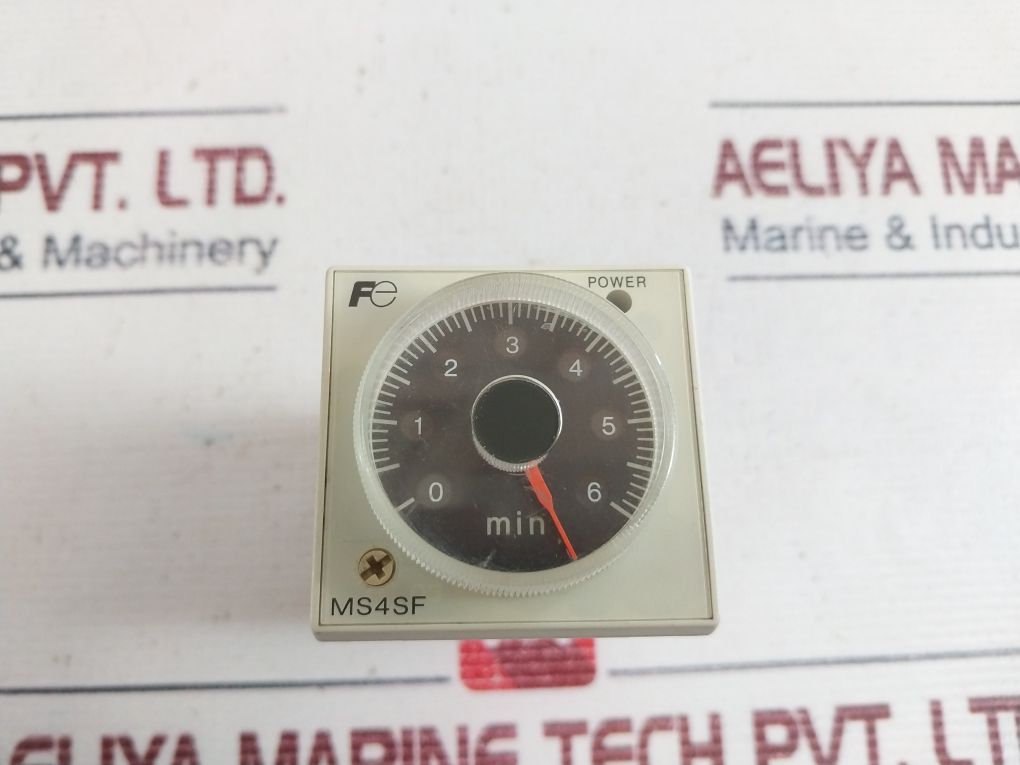 Fuji Electric Ms4Sf-ap1N Super Timer 0-6 Min