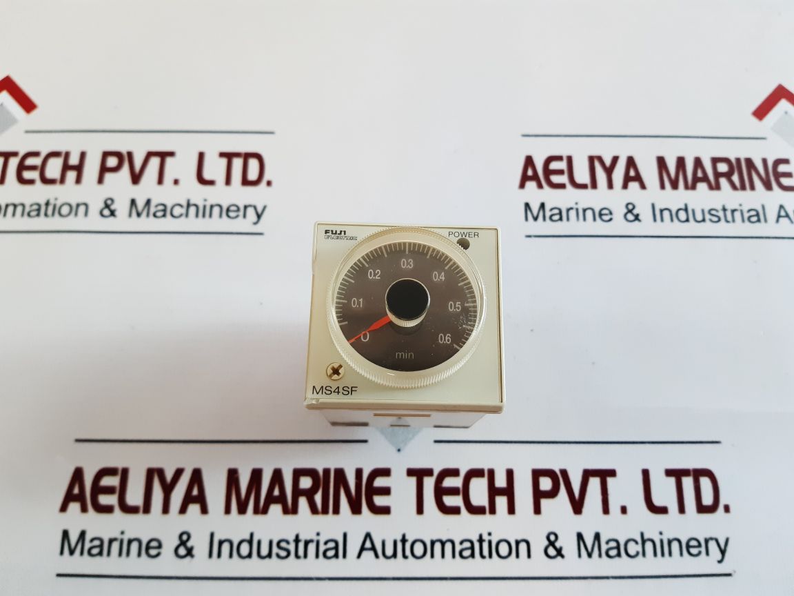 Fuji Electric Ms4Sf-ap1N Super Timer 0.6S To 60H Free Shipping