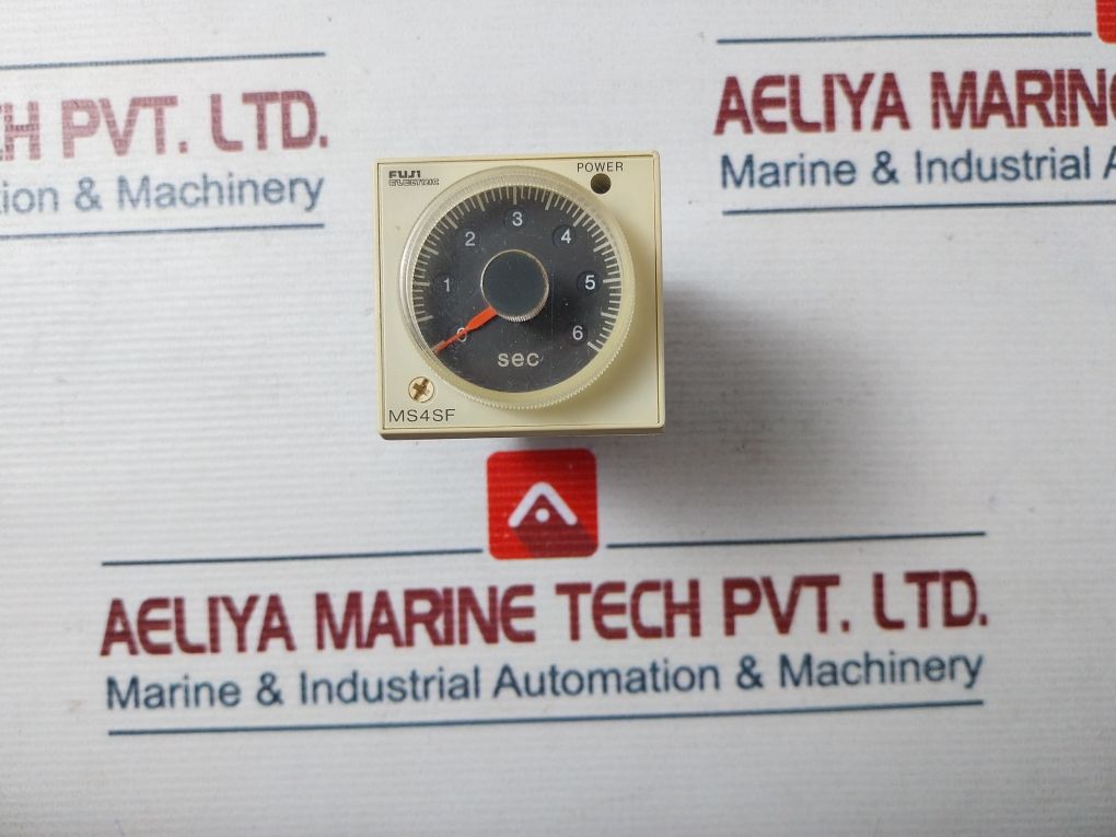 Fuji Electric Ms4Sf-ap1T Super Timer 0-6 Sec