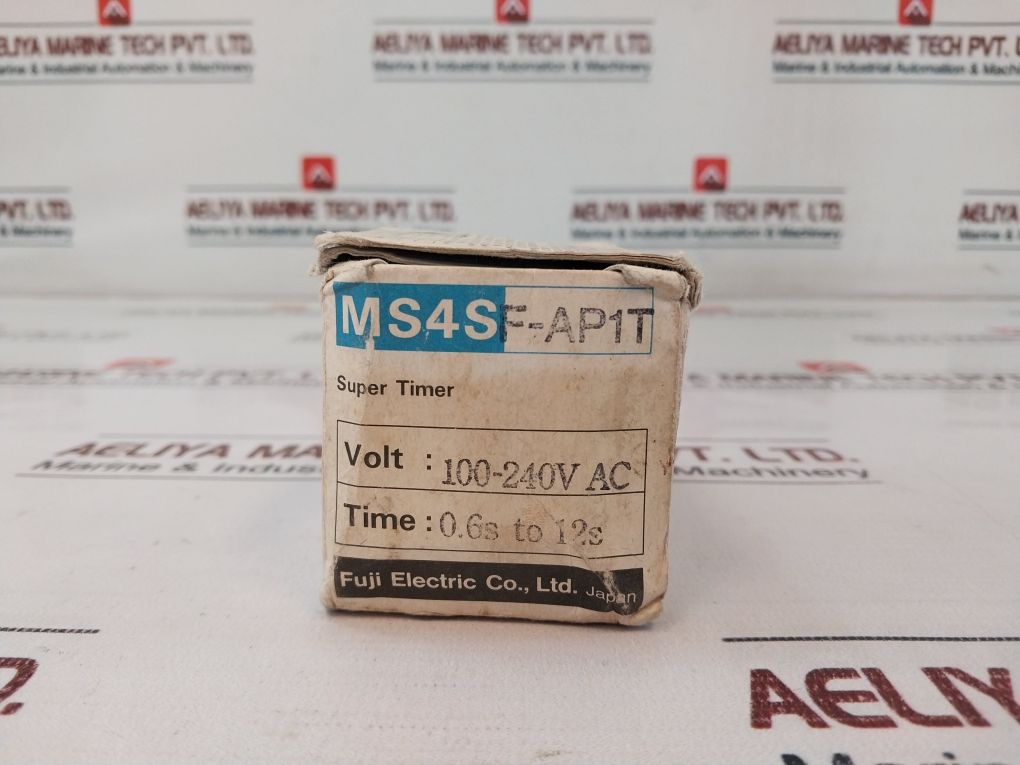 Fuji Electric Ms4Sf-ap1T Super Timer 0.6S To 12S