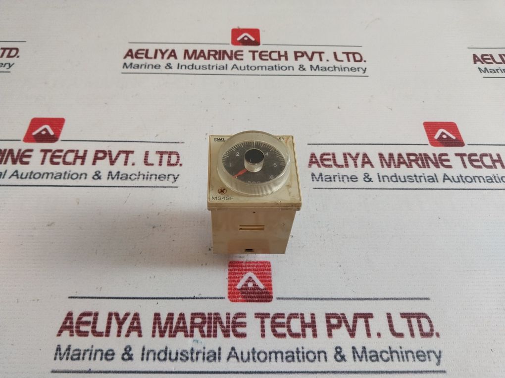 Fuji Electric Ms4Sf-ap1T Super Timer 3A 250Vac 0-6 Sec