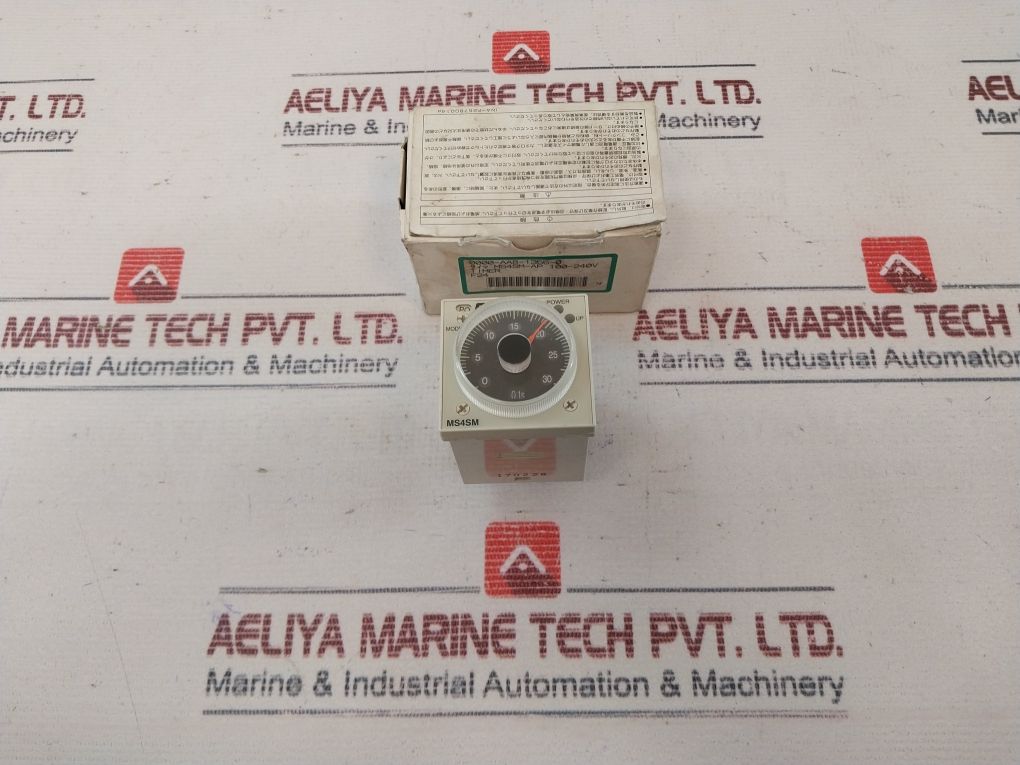 Fuji Electric Ms4Sm-ap Super Timer 0-30 0.1S 