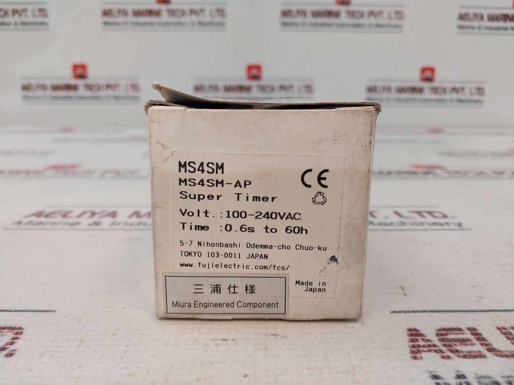 Fuji Electric Ms4Sm-ap Super Timer 0-30 0.1S 