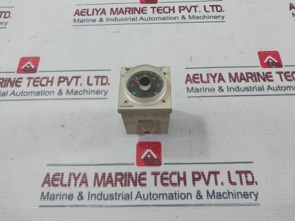 Fuji Electric Ms4Sm-ap Super Timer 0-6 Sec 50/60Hz