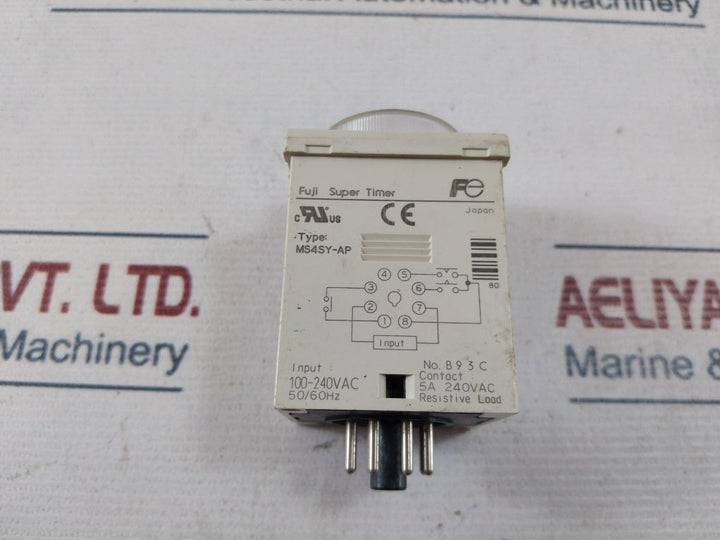 Fuji Electric Ms4Sy-ap Super Timer 0.25 Sec