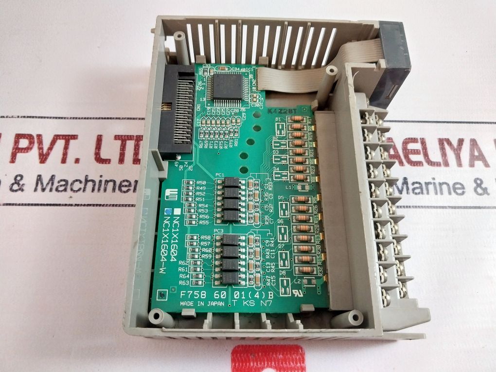 Fuji Electric Nc1X1604-wze Digital Input Module Dc12-24V