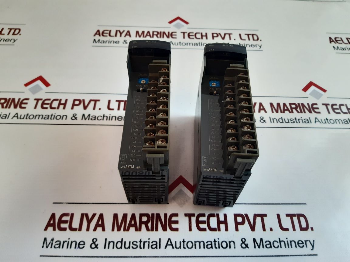 Fuji Electric Np1Ax04-mr Analog Input Module