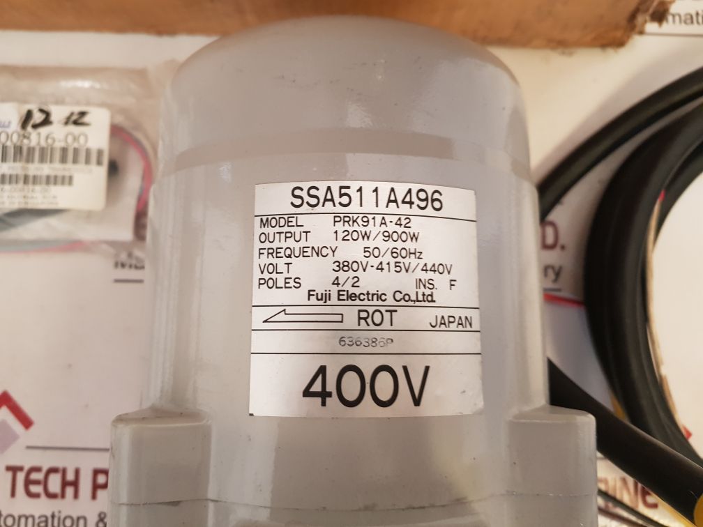 Fuji Electric Prk91A-42 Evaporator Fan Motor