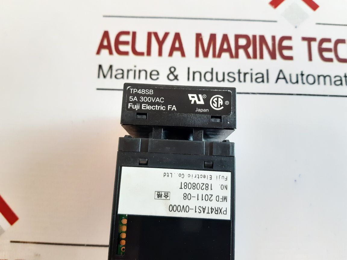 Fuji Pxr4Tas1-0V000 Temperature Controller Pxr-4 With Tp48Sb Base