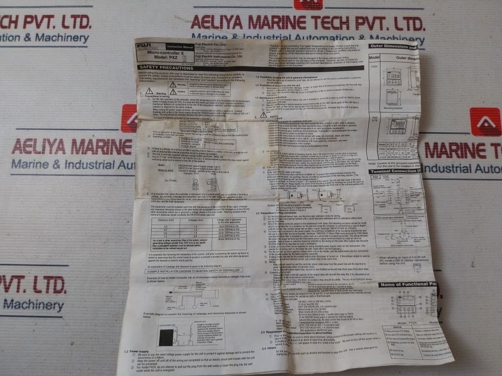 Fuji Electric Pxz-4 Micro Temperature Controller