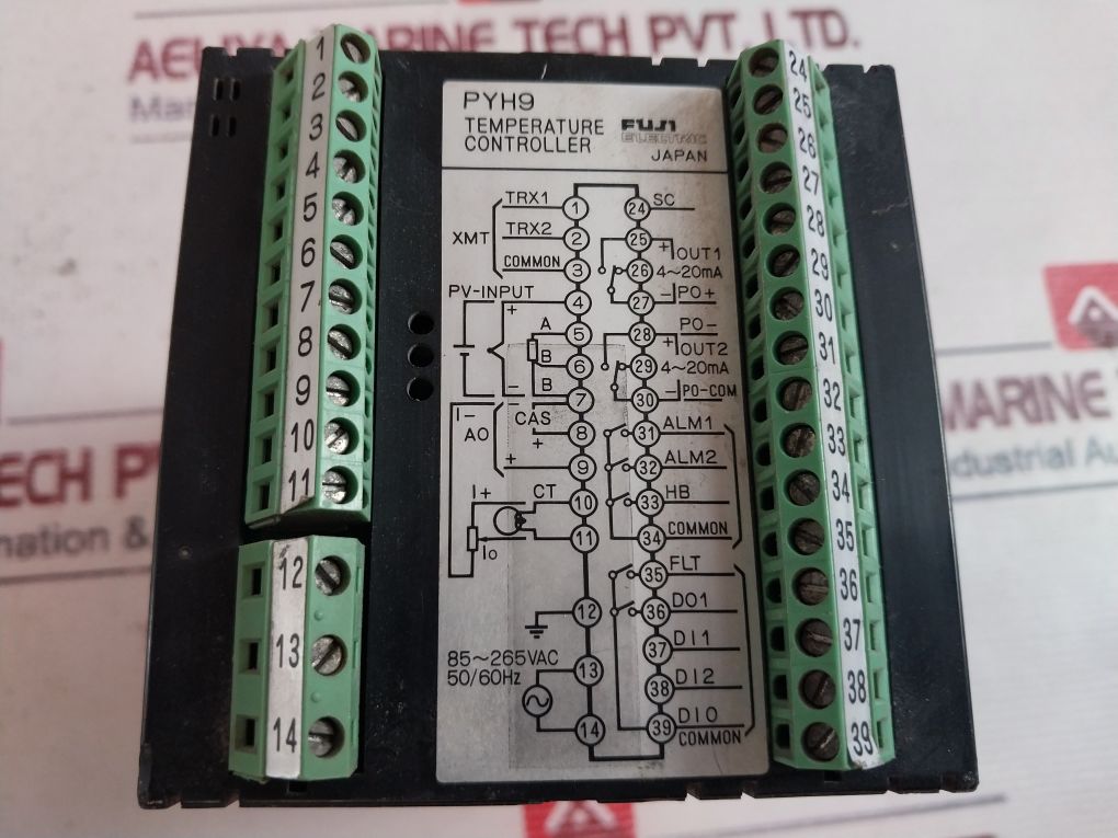 Fuji Electric Pyh9A302-0Yyby Temperature Controller 85~265Vac