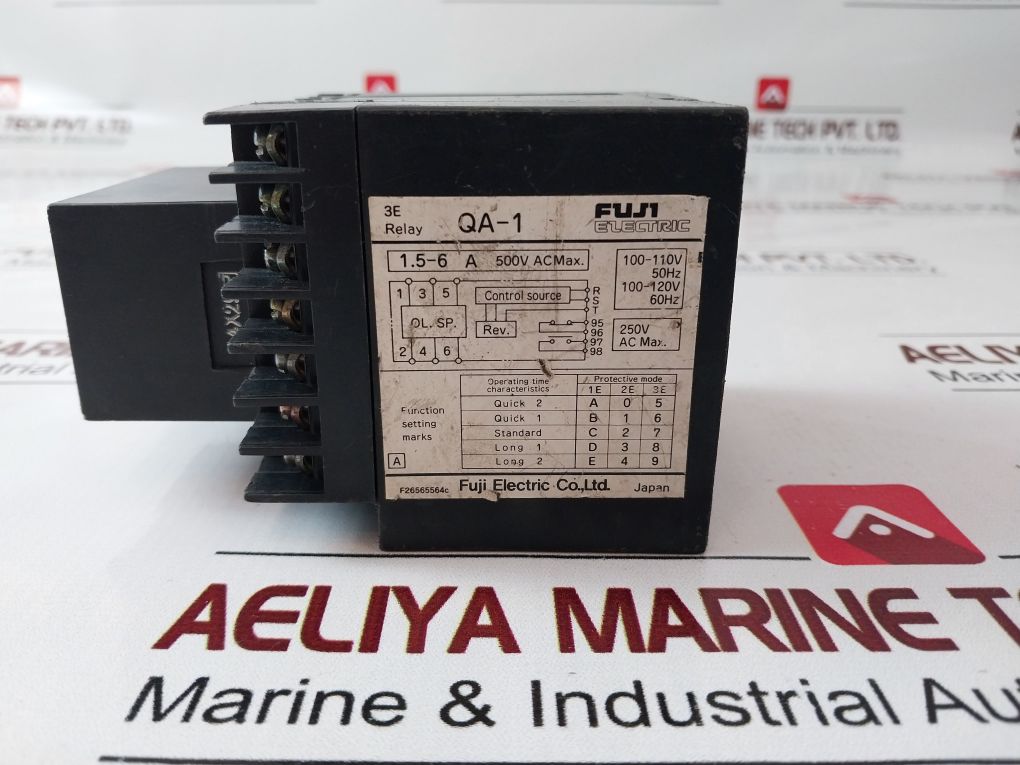 Fuji Electric Qa-1 3E Relay