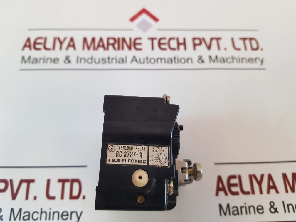 Fuji Electric Rc 3737-4 Overload Relay