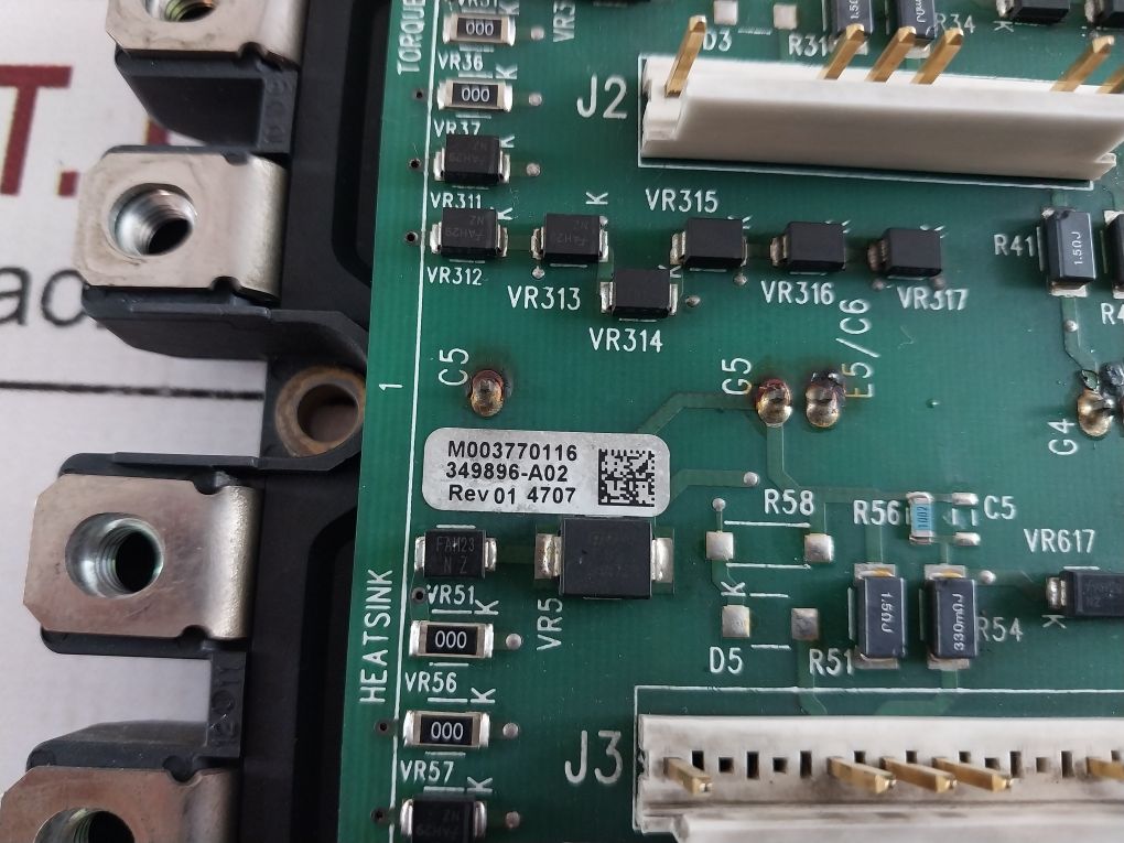 Fuji Electric 349896-a02 Inverter Drive Board