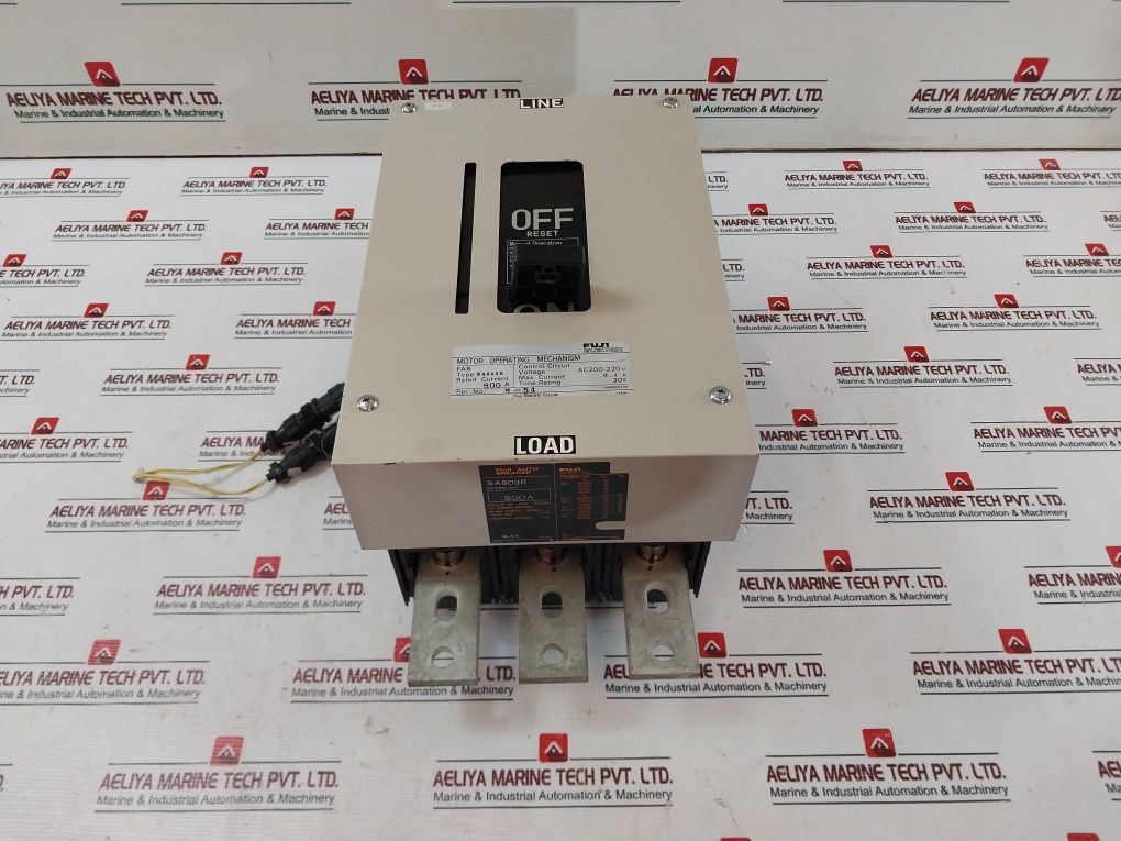 Fuji Electric Sa803R Motor Operating Mechanism 800A Ac690V Dc250V