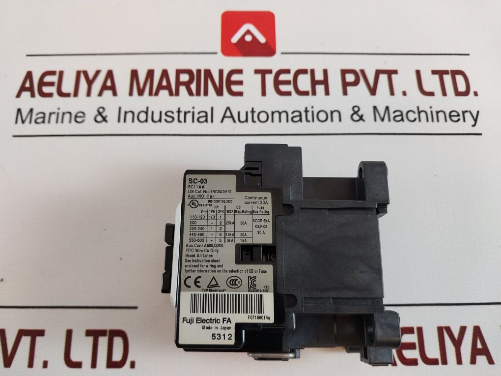 Fuji Electric Sc-03[11] Magnetic Contactor 4Nc0A0#10
