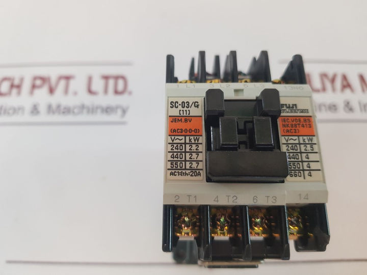Fuji Electric Sc-03G [11] Contactor
