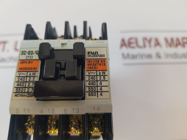 Fuji Electric Sc-03G [11] Contactor
