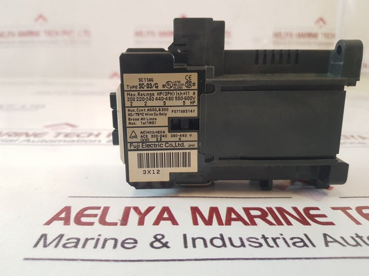 Fuji Electric Sc-03G [11] Contactor
