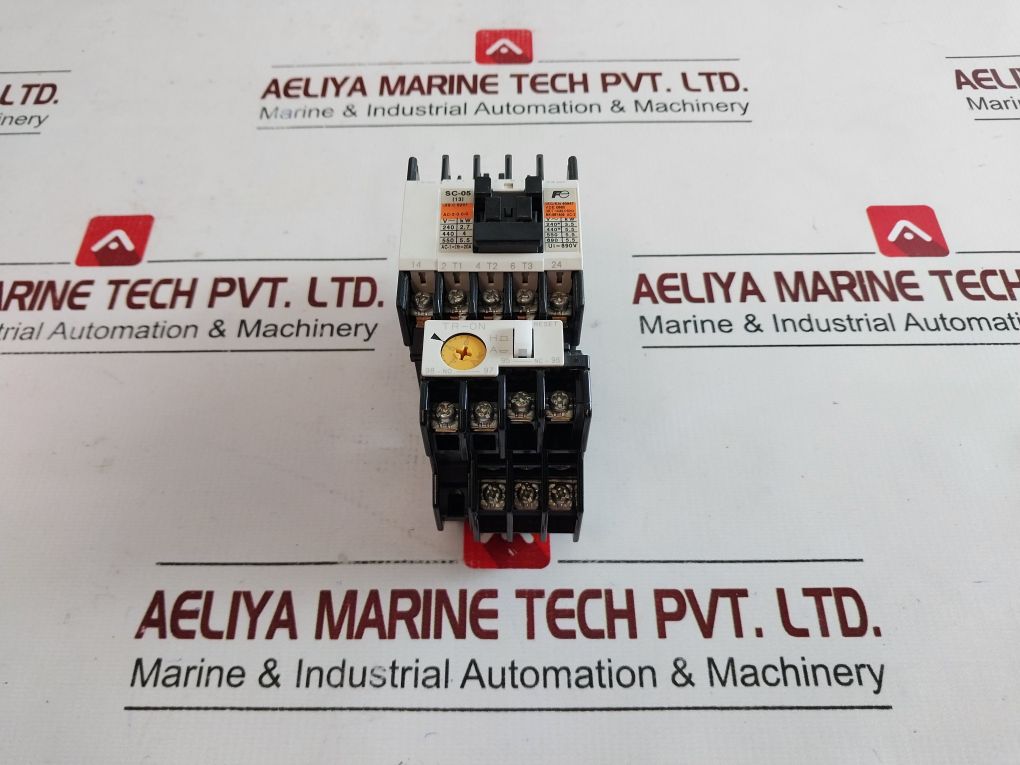 Fuji Electric Sc-05 [13] Contactor With Tr-0N 100V 50Hz 100-110V 60Hz