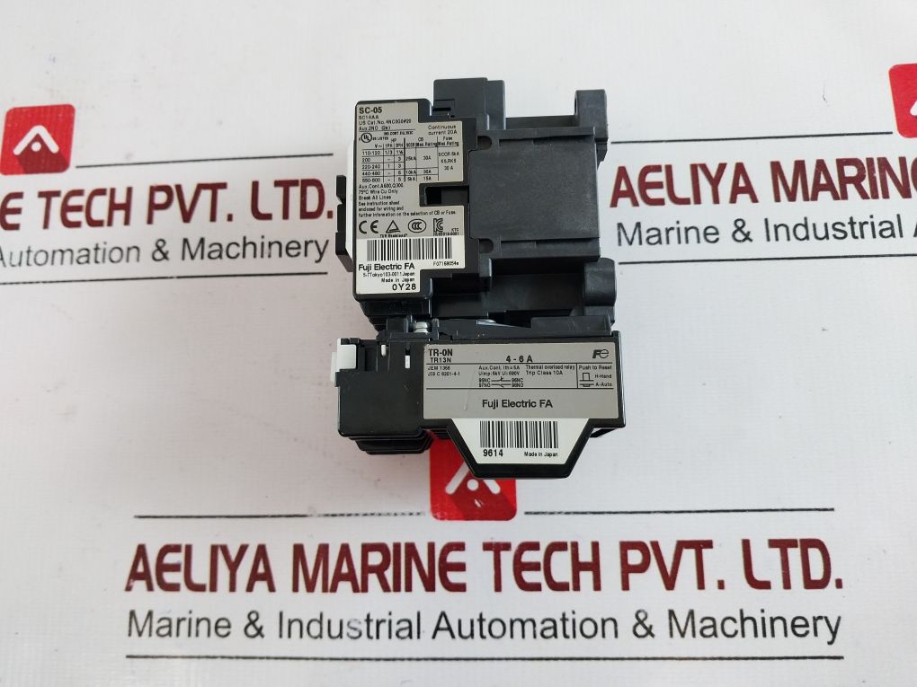 Fuji Electric Sc-05 [13] Contactor With Tr-0N 100V 50Hz 100-110V 60Hz