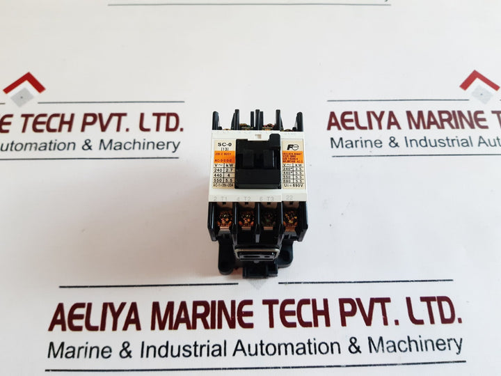 Fuji Electric Sc-0 [13] Contactor 4Nc0F0
