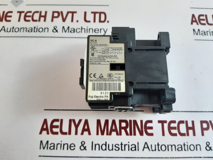 Fuji Electric Sc-0 [13] Contactor 4Nc0F0
