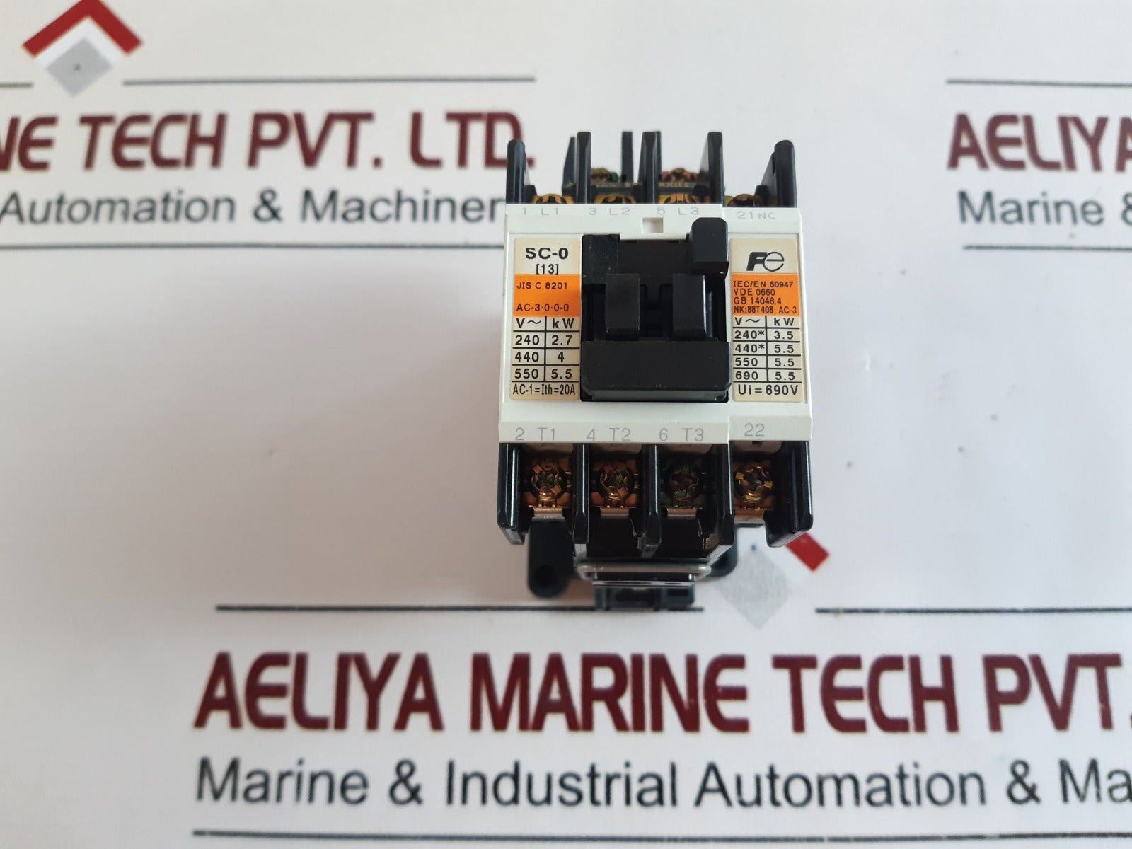 Fuji Electric Sc-0 [13] Contactor 4Nc0F0
