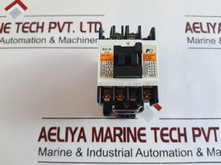 Fuji Electric Sc-0 [13] Contactor 4Nc0F0
