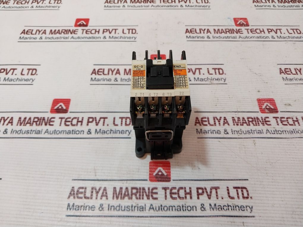 Fuji Electric Sc-0 Magnetic Contactor 4Nc0F0