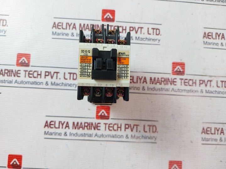 Fuji Electric Sc-0/G Contactor Series Sc 4Gc0F0
