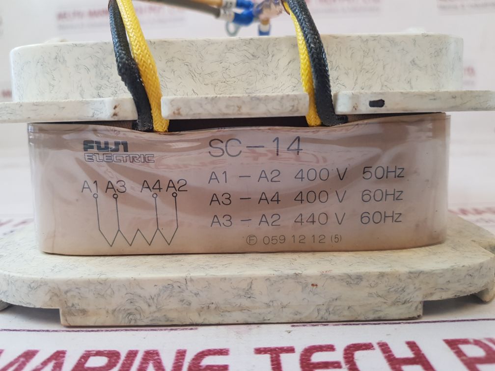 Fuji Electric Sc-14 Jacking Control Cabinet - Coil