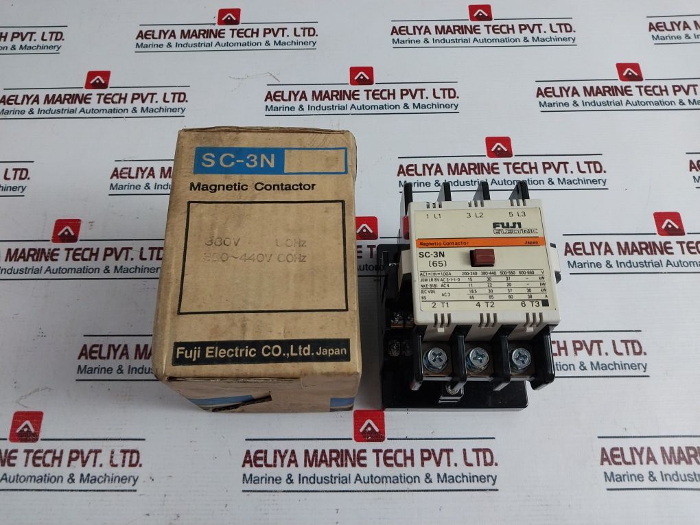 Fuji Electric Sc-3N Magnetic Contactor 4Nc2H0 100A 380-440V 50/60Hz
