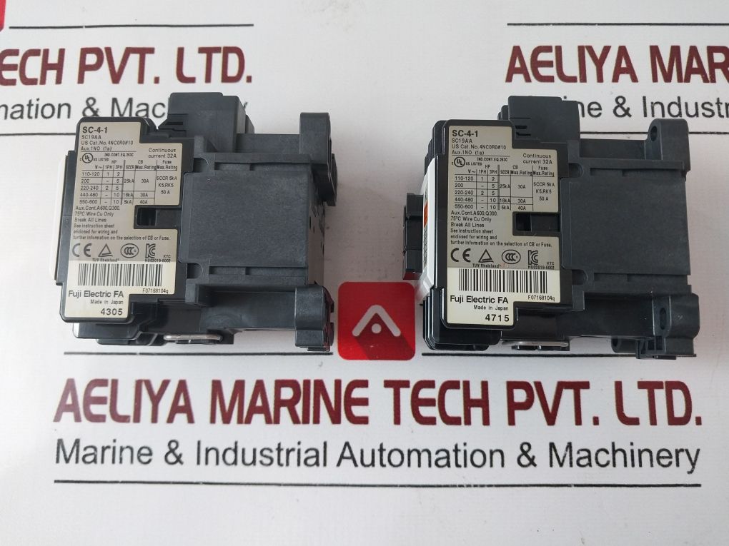 Fuji Electric Sc-4-1 [19] Contactor 4Nc0R0#10