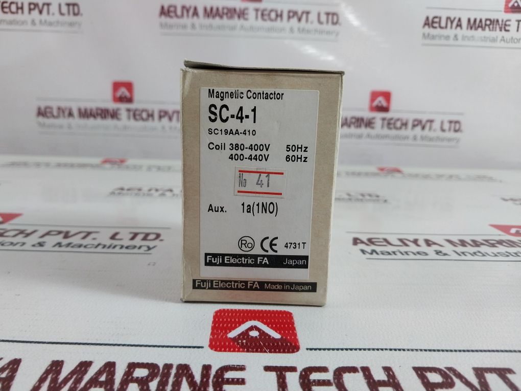 Fuji Electric Sc-4-1 Magnetic Contactor Auxiliary Relay