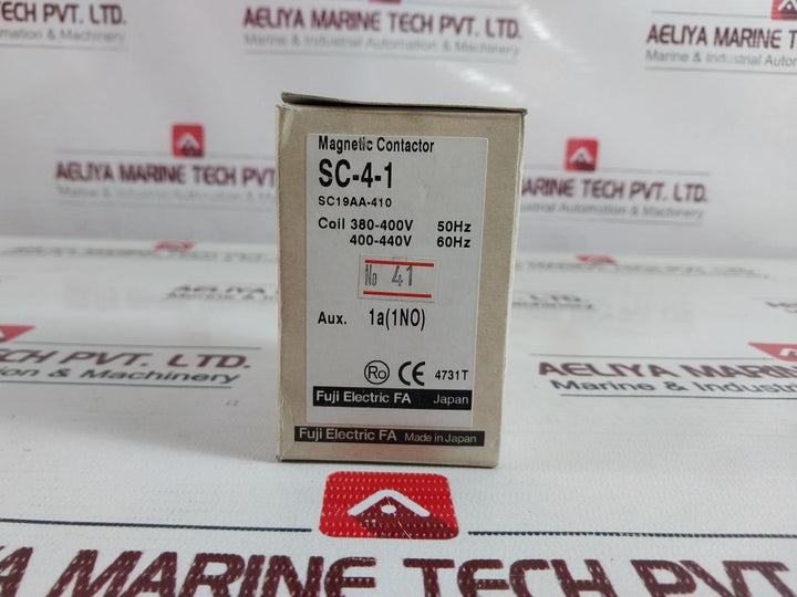 Fuji Electric Sc-4-1 Magnetic Contactor Auxiliary Relay