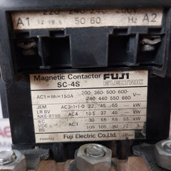 Fuji Electric Sc-4S Magnetic Contactor