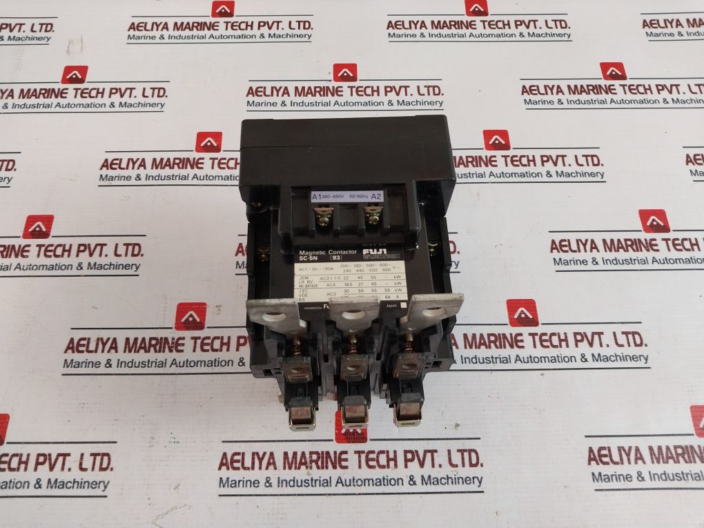 Fuji Electric Sc-5N [93] Magnetic Contactor 150A 380-450V 50/60Hz