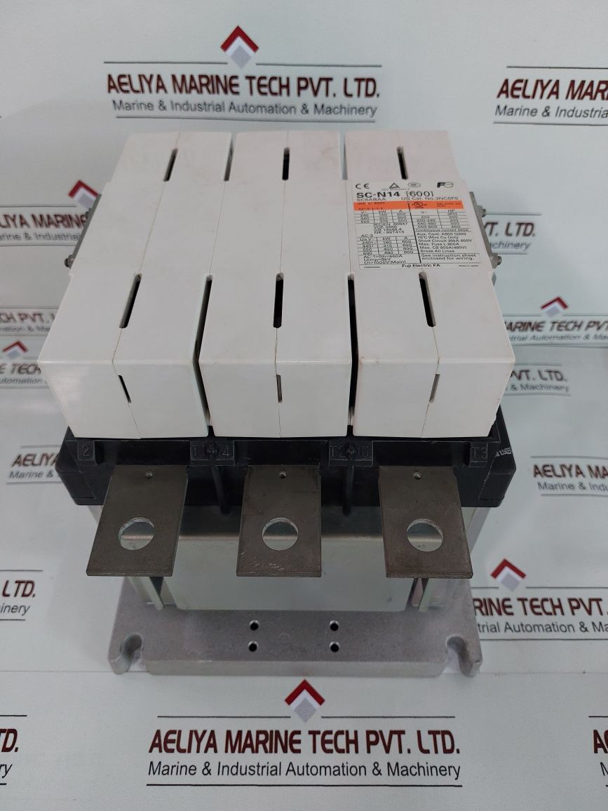 Fuji Electric Sc-n14[600] Magnetic Contactor 3Nc6F0 Sc6Abaa-422
