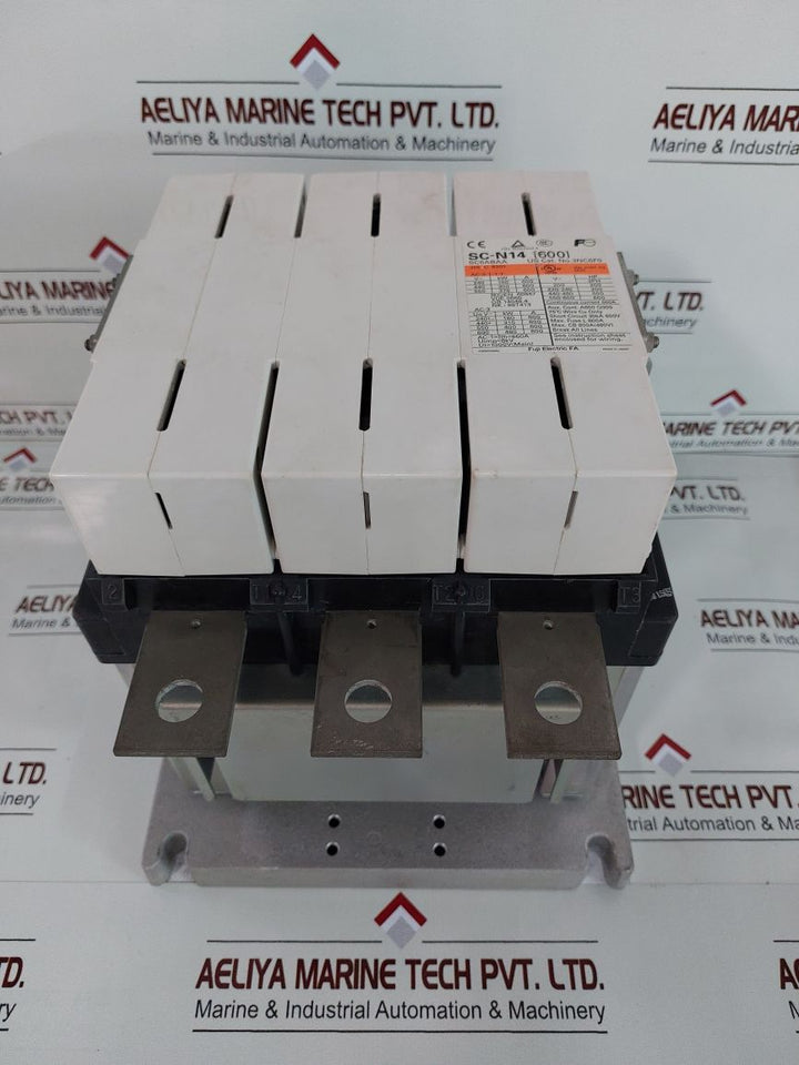 Fuji Electric Sc-n14[600] Magnetic Contactor 3Nc6F0 Sc6Abaa-422