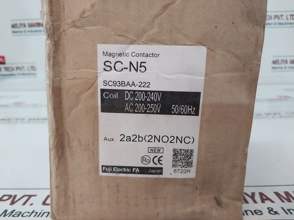 Fuji Electric Sc-n5 [93] Magnetic Contactor Ac 200-250V 50/60Hz